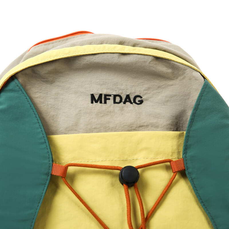 Outdoor Contrast Backpack Large Capacity Lightweight Travel Backpack Sport Schoolbag