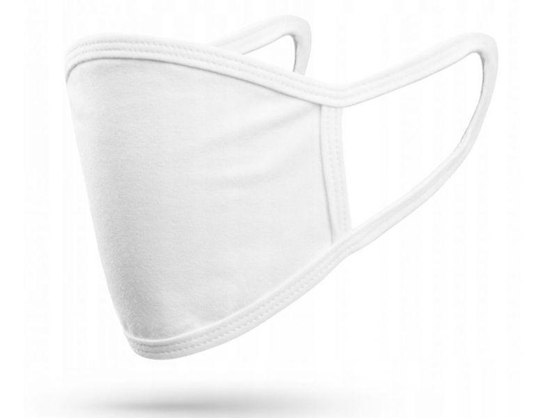 Maska Ochronna Maseczka Na Twarz Protective Mask Biała