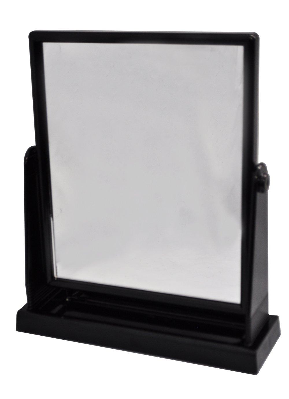 

Зеркало Merry Large Tabletop Mirror черного цвета, легкое для просмотра, большой размер, тип подставки AD-612 чёрный