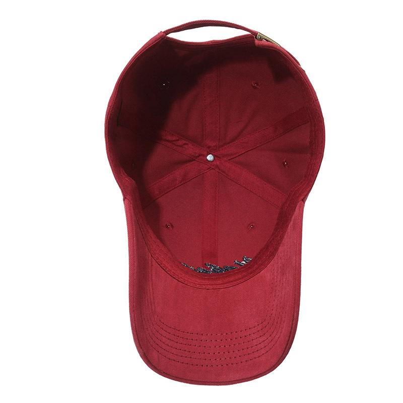 Männer Frauen Sommer bestickt Brief Baseball Cap Outdoor Sonnenschutz Hut