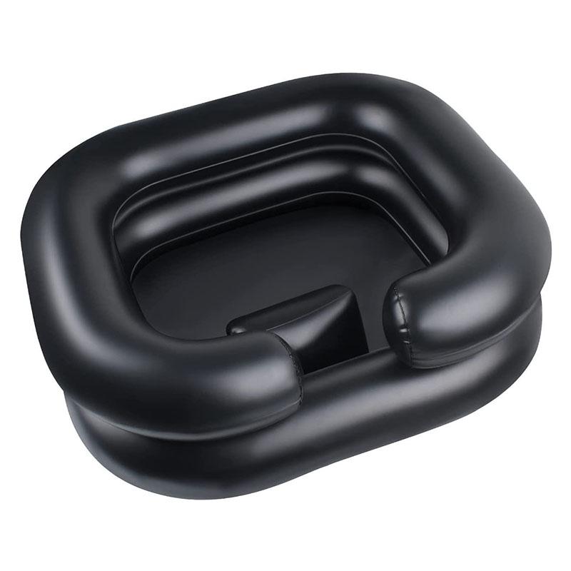 Inflatable Shampoo Basin - Portable Hair Washing Bowl/ Tub for Bedridden Disabled Injured Dreadlocks and At Home Sink Washing