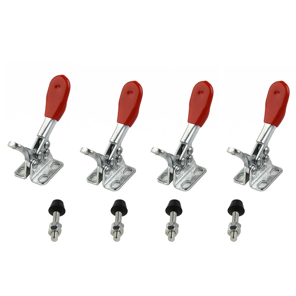 Parts Toggle Clamps Accessories Hand Tools Metal Fixing GH-201A Horizontal Workshop 80mm Quick Release Practical