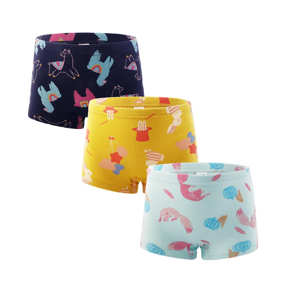 Kız Çocuk %100 Pamuk Boxer Külot - Küçük Çocuk ve Bebek İç Çamaşırı