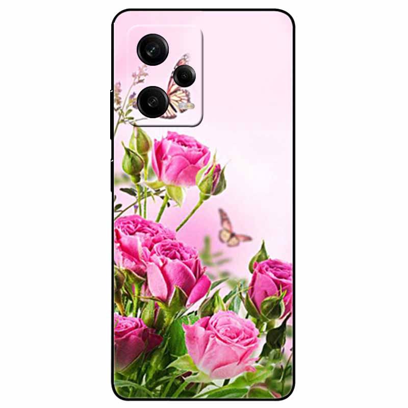 For Xiaomi Poco X5 5G Case 2023 Silicone Shockproof Soft TPU Phone Cover For Xiaomi Poco X5 Pro Funda POCOX5 X5Pro Capa Cartoon