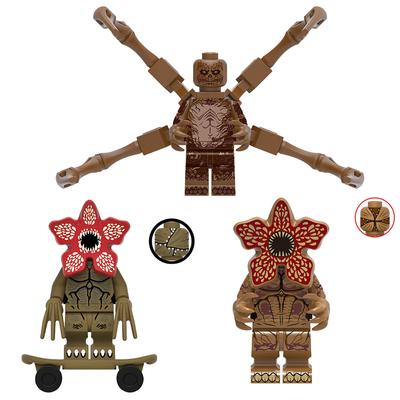 Stranger  The Horrible Movieman-eating Flower Eleven Model Figure Blocks Construction Bricks Toys For Children Birthday Gift