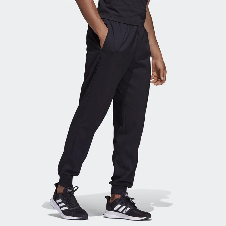 Adidas Knitted Sweatpants Men's Black Moderate Other DQ3067