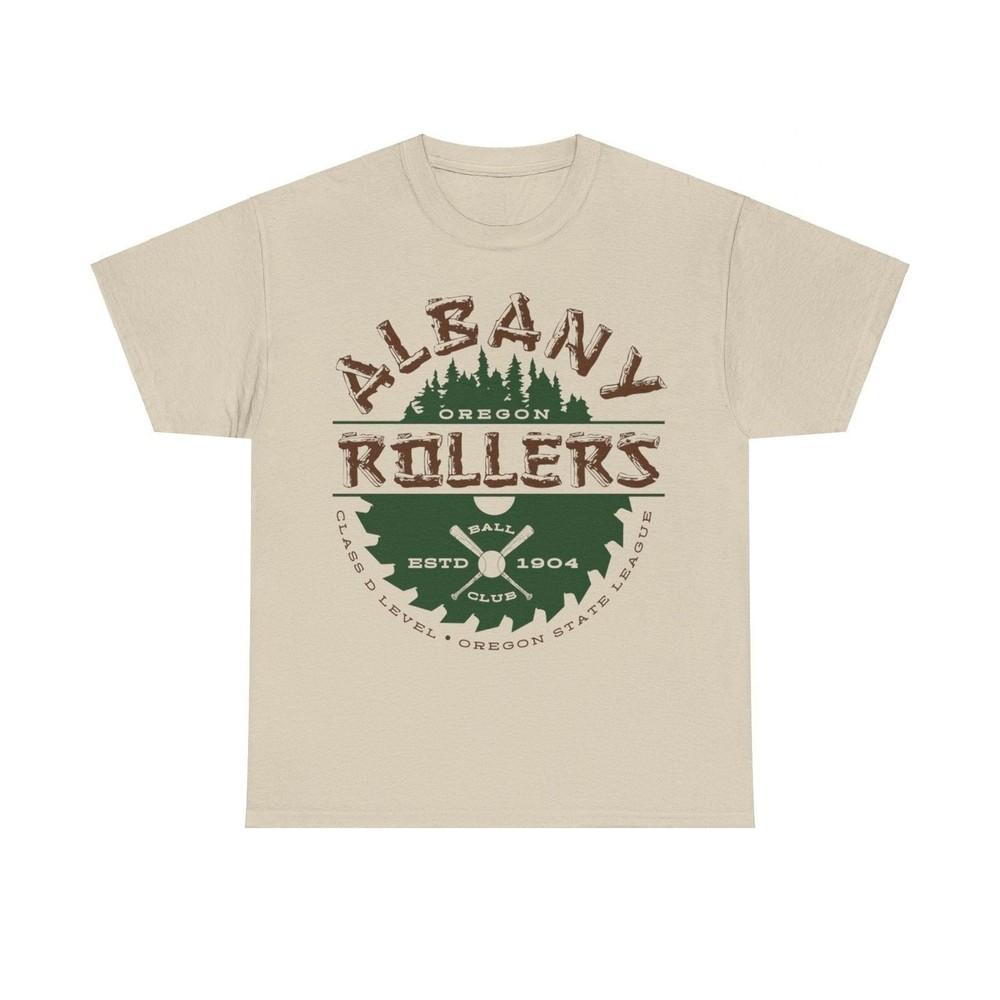 

Albany Rollers Est 1904 Oregon Baseball T-shirt 4XL