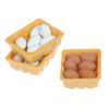1:12 Dollhouse Miniature Mini Egg With Tray Kitchen Accessories Model Toys