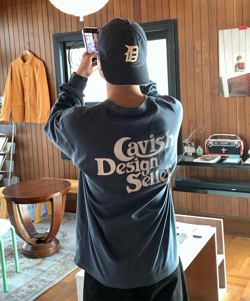CAVISH Seller Logo Ls Tee 8Colors(Cv2Esut550A)