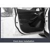 For Dodge Challenger Car Door Seal Strip Rubber Double Layer Sealing Protector Soundproof Seal Dustproof Seal Strip 12PCS