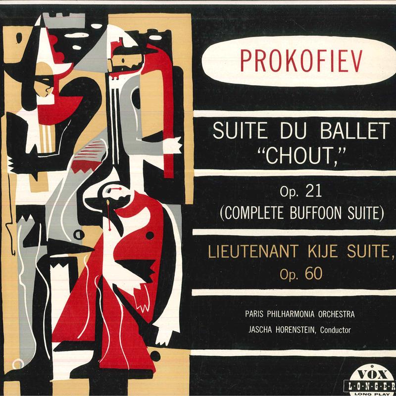 

LP Record JASCHA HORENSTEIN, PARIS PHILHARMON - Prokofiev Suite Du Ballet Chout, Op PL9180 VOX 1955 US Classical Used