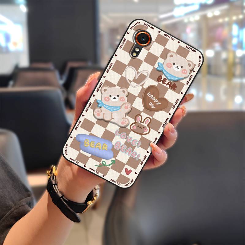 Graffiti Silicone Phone Case For Samsung Galaxy XCover7/SM-G556B Back Cover Waterproof Shockproof Durable Cartoon Cute