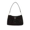 Daks Black Dd Decoration Shirring Point Nylon Shoulder Bag Dcba6f347bk