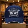1967 Legendary Figure Printed Baseball Cap Lightweight And Adjustable Suitable Both Men And Women Outdoor Sports And Travel