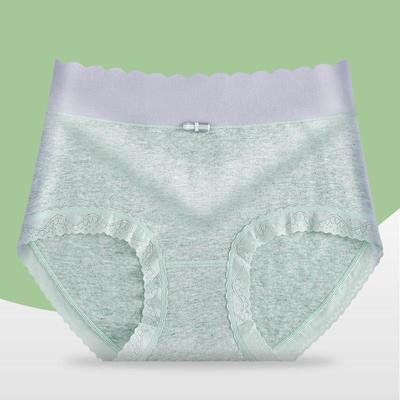 Breathable Mid Waist Cotton Women's Simple and Fashionable Underwear, Seamless and Comfortable Triangular Pants