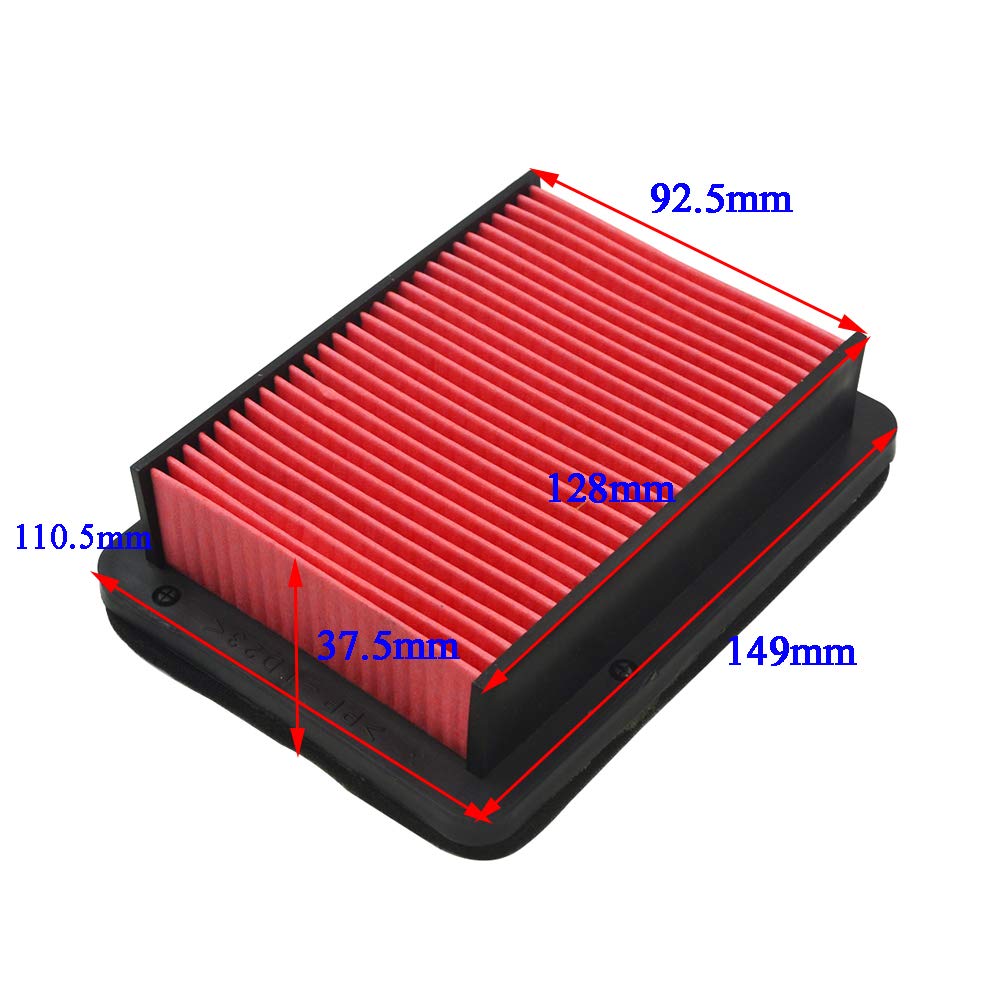 AHL Motorrad Luftfilter Luftfilter Yamaha XP500 530 T-MAX 2008-2011/XP500 T-MAX 2012-2016