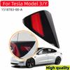 Osłona tablicy rejestracyjnej prawego tylnego światła 1518783-00-A Do Tesla Model Y/3 2017-2023 Tylna listwa Odbłyśnik ćwierćpanelu lampa Nakładka portu ładowania