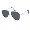New metal polarized children's sunglasses UV-proof baby sunglasses boys and girls sunshade glasses