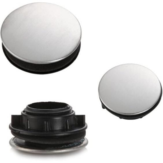 2 Pack Sink Tap Hole Cover Kitchen Faucet Hole Cover Stainless Steel-45mm