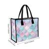 Mermaid Scales Pattern Large Tote Bag Fashion Casual Daily Shoulder Bag for Women