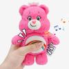 New Genuine Love Bear Doll Plush Pendant Colorful Book Bag Hanging Decoration Rainbow Festival Cuddly Stuffed Fluffy Huggable Kawaii Comfort Adorable