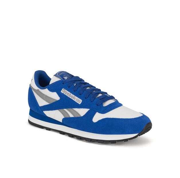 Мужские кроссовки Reebok Classic кожа 100201128 синие