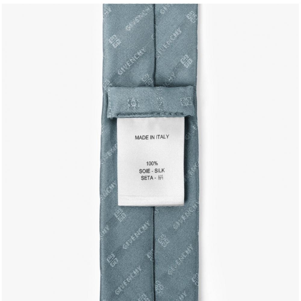 Givenchy Bp103mp0rh 020  Gv55lsj5581  4g Logo Silk Tie