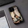 M-Michael C-Corleone Phone Case For IPhone 17 Air 16 E Pro Max 15 14 13 Mini 12 Pro 11 Max Plus Black Glass Cover