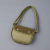 Retro Canvas Saddle Shoulder Bag - Women's Underarm Hobo Style