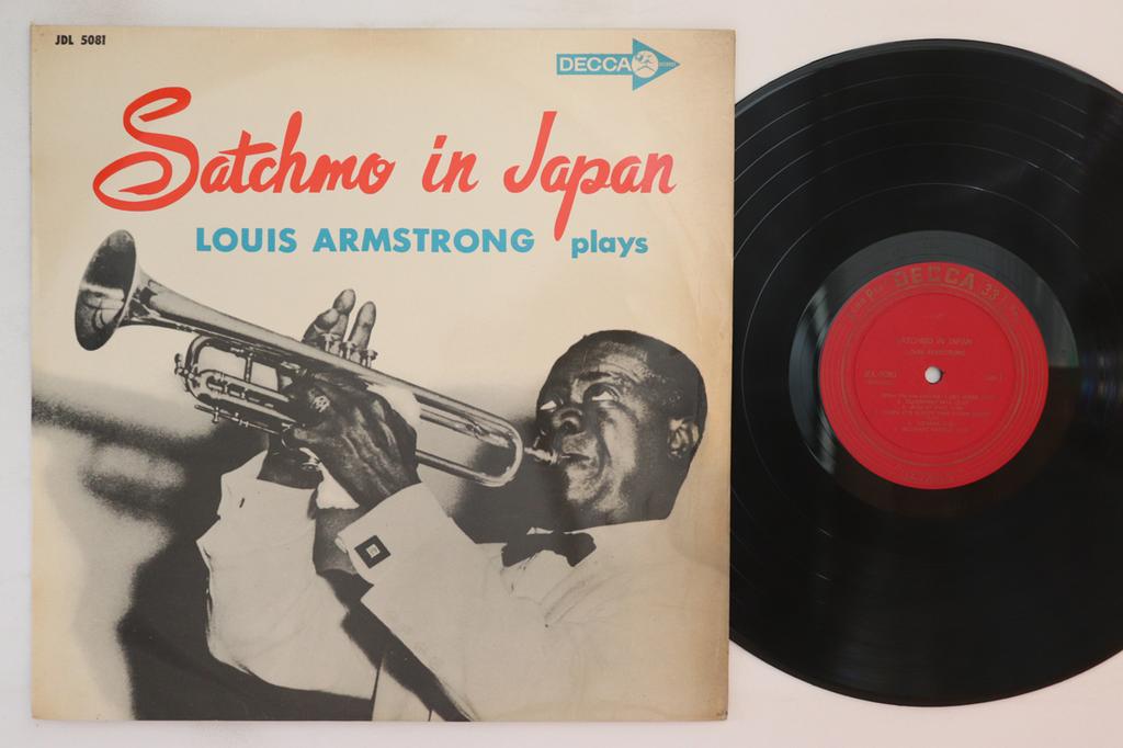 LP Record LOUIS ARMSTRONG  Satchmo In Japan JDL5081 DECCA 1963 Japan Jazz Used