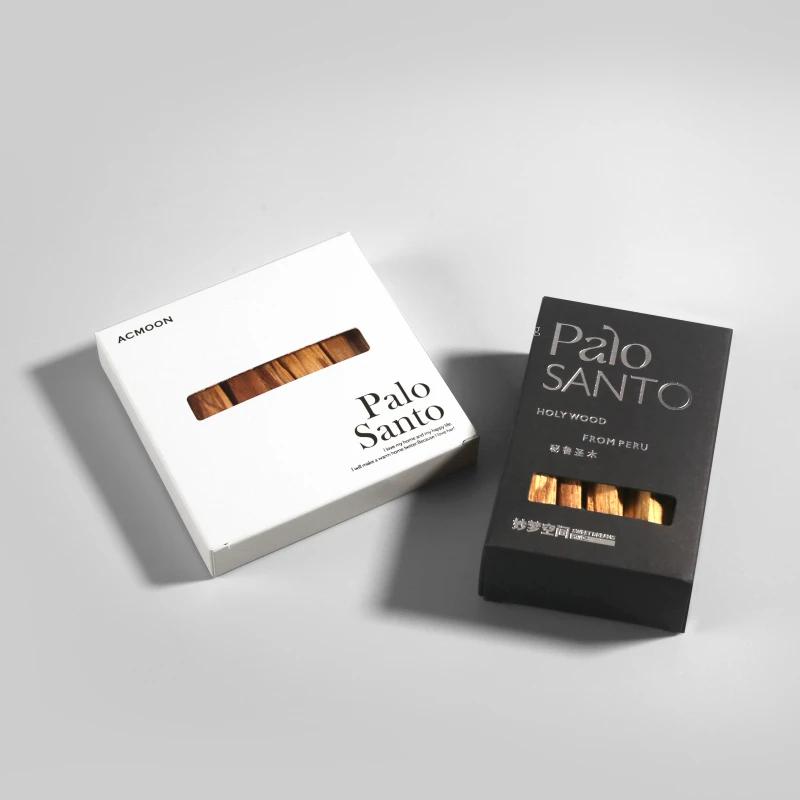 Natural Peruvian Holy Wood Strip/Yoga Tea Room Study Bedroom Clean Air Remove Odors Calming Incense Log Strip Fragrance Lasting