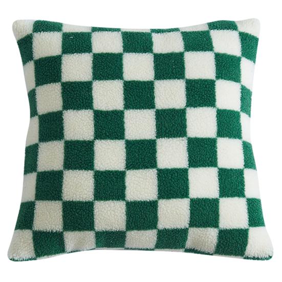Excellent Pillow Cushion Cover Non-fading Short Plush Home Decoration