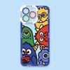 Cute Little Monster Clear Phone Case For Samsung A03S A03 A04 A05 A05S A06 A7 A11 A10S A12 A13 A14 A15 A16 NOTE 10 20 ULTRA Case