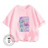 Demon Slayer Kanroji Mitsuri Cotton T-shirt for 2026 Summer Kids/Men's/Women's Fashion Casual Cosplay Short Sleeved T-shirt Y2k
