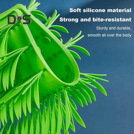 Silicone Grass Mat Slow Feeding Mat Silicone Grass Snuffle Feeding Mat for Indoor Cats Anti-Slip Dog Feeding Mat Interactive Toy Pet Treat Lick Mat