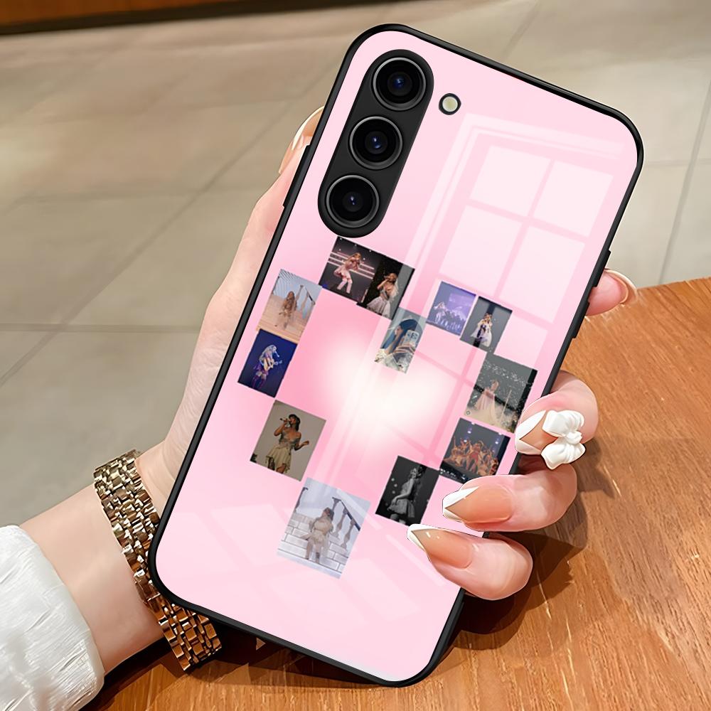 

Ayliva Mobile Phone Case For Samsung S26 S25 Edge Ultra S23 S22 S21 S20 Ultra Plus S24 Fe A54 A53 A25 Glass Cover Samsung S21 FE