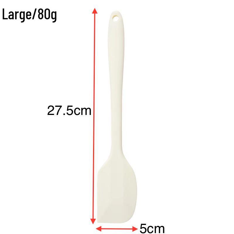 Silicone Spatula Scraper: Heat-Resistant, Food-Grade, Integrated Design for Baking and Mixing