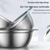 Gaiye Thickened 304 Stainless Steel Kitchen Strainer and Basin Set