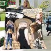 Pop Mexican Rock Band The W-Warning Four Seasons Blanket Sofa Cover Travel Bed Plush Blanket Travel Office Break Blanket Gift