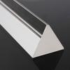 15CM Triple Triangular Prism Optical Glass Crystal Photography Physics Teaching Light Spectrum Student Experiment