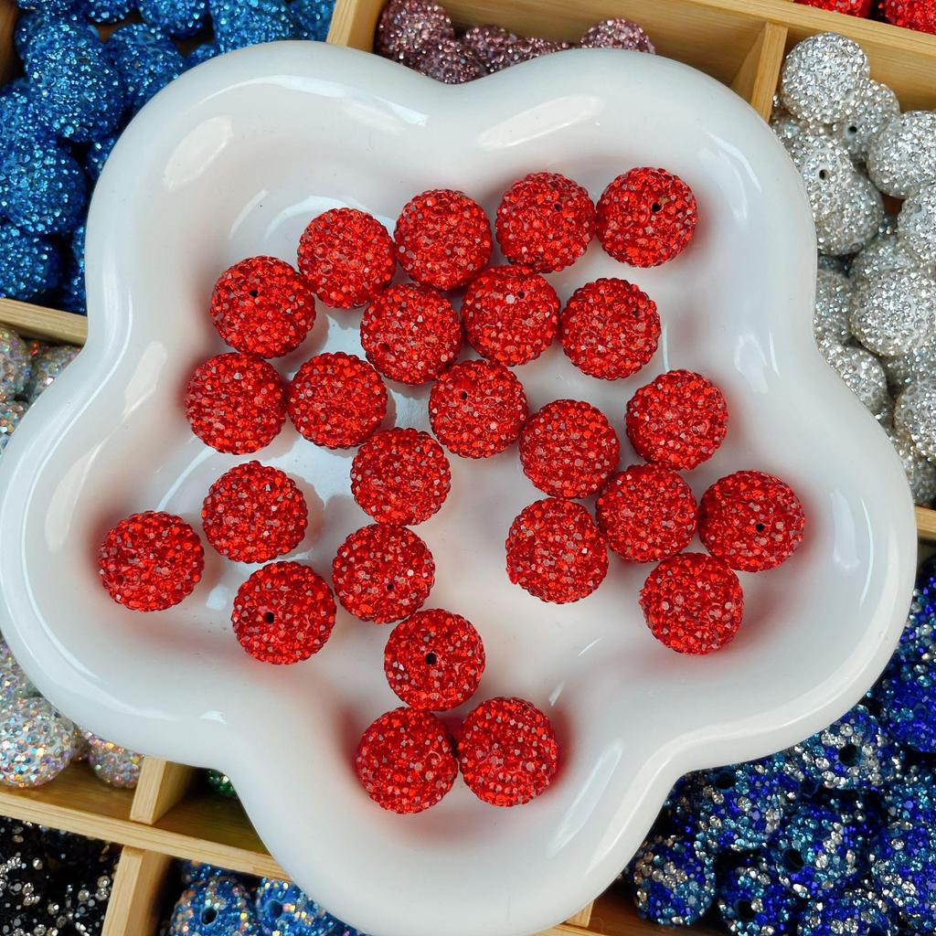 Handmade Rhinestone Crystal Beads for DIY Jewelry: Diamond Ball, Spacer, Pendant Materials