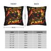 I Am Yelling Carl Donut Cat Meme Pillow Cover Comfy Cushion Cover Novelty Pillow Case For Sofa Couch Bed Living Room