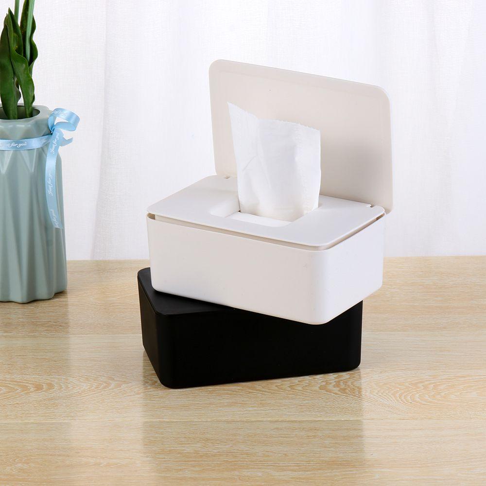 Plastic Napkin Storage Holder Container Home Tissue Paper Case Baby Wipes Wet Tissue Box