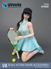 scale action figure compatible with TBLeague and other bodies ZYTOYS ZY5059 Beautiful woman tennis sports dress bag and racket set and head not