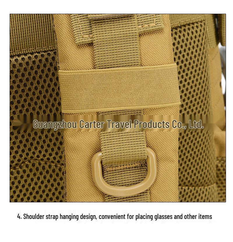 Men's Large Capacity Outdoor Sports MOLLE Backpack