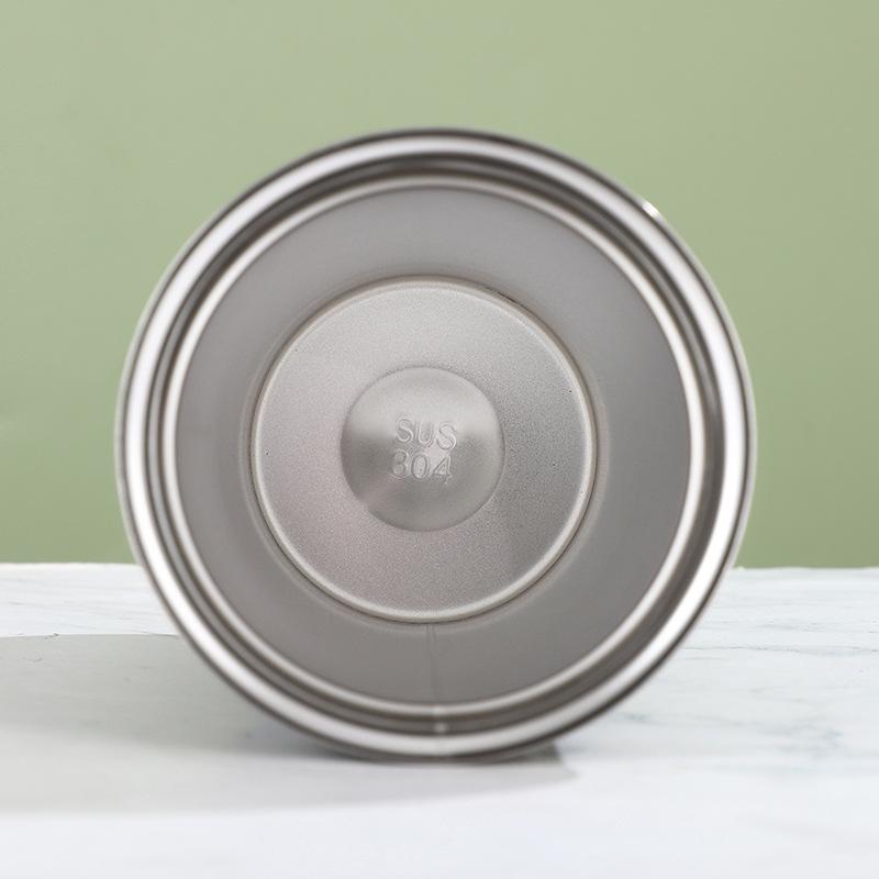 Přenosný izolovaný kožený hrnek na kávu - nerezová ocel 304, ideální do auta nebo na dárky