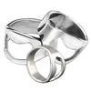 Bottle Opener - Baanuse - Bottle Cap Rings - Stainless Steel - 20-22-24 Mm - 3 Pieces