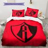 Atlas Football Club  Pattern Bedding Quilt Set  Home Decoration  Gift (1 * duvet cover + 2 * pillowcase  without core)