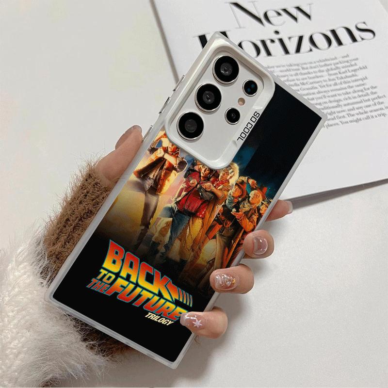 

Back To The Future Shockproof Phone Case for Samsung Galaxy S26 Edge S25 Ultra S24 FE S23 Plus S21 Cover Anti Fall Fundas Samsung S22 Plus