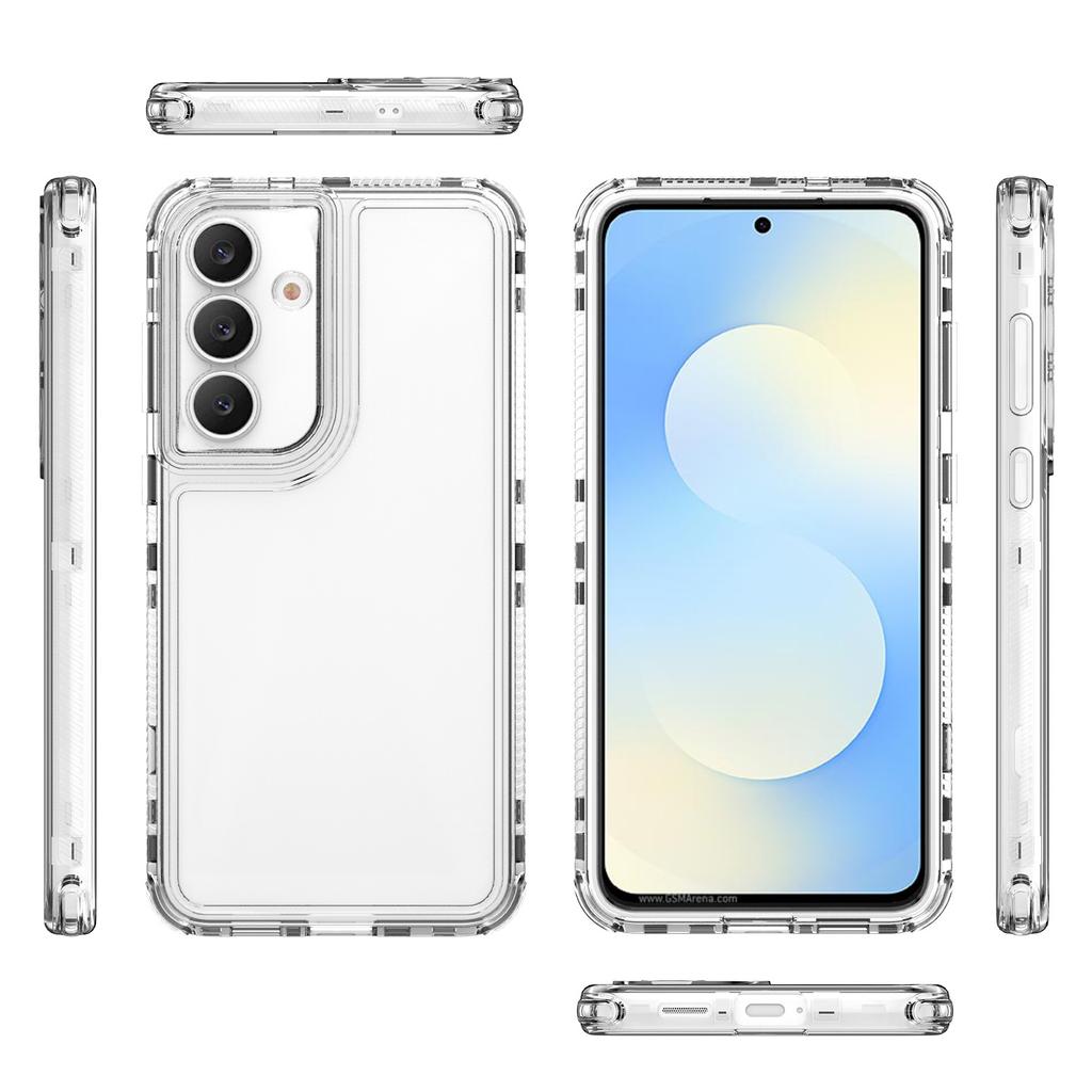 For Samsung Galaxy S25 FE Case Anti Scratch Acrylic TPU Clear Phone Cover
